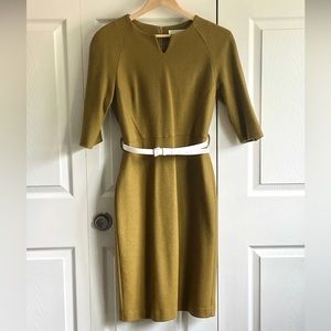 Luui New York ochre office dress